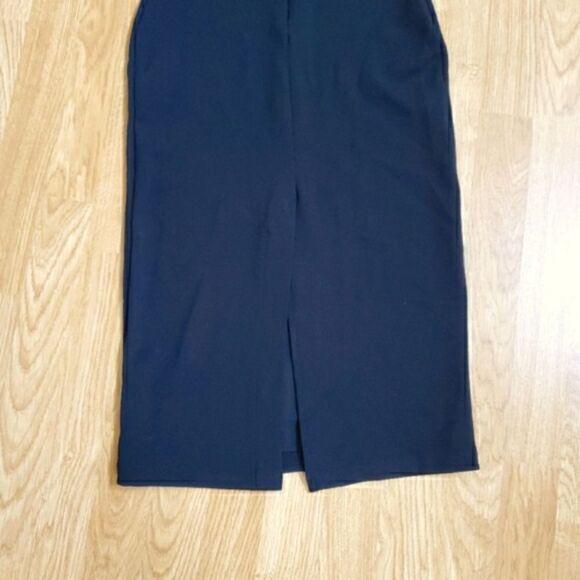 Topshop Twist Bow Sheath Dress - size 2 in Black - Picture 7 of 13